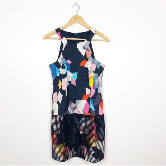 Trina Turk Dresses & Skirts - TRINA TURK | Multicolored Geometric Sheath Dress